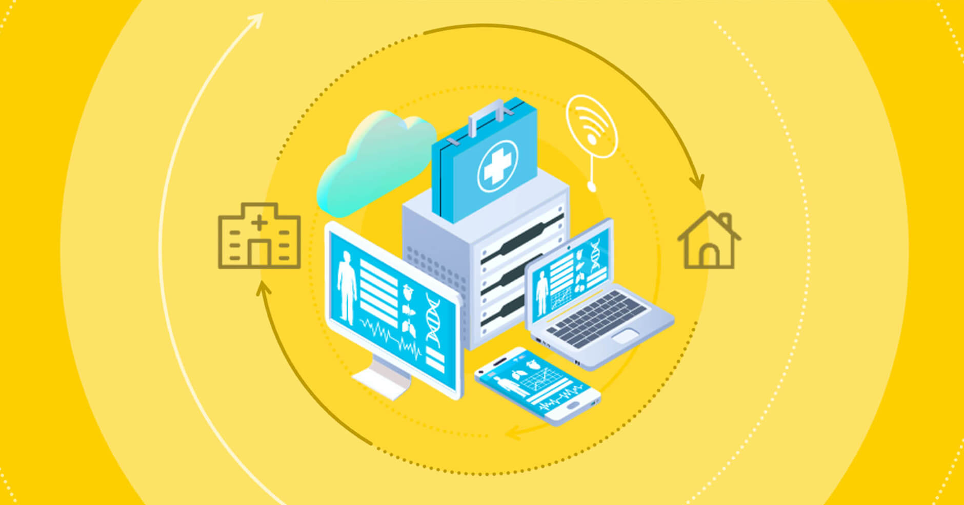HospitalAtHome Medical devices providing healthcare anytime, anywhere
